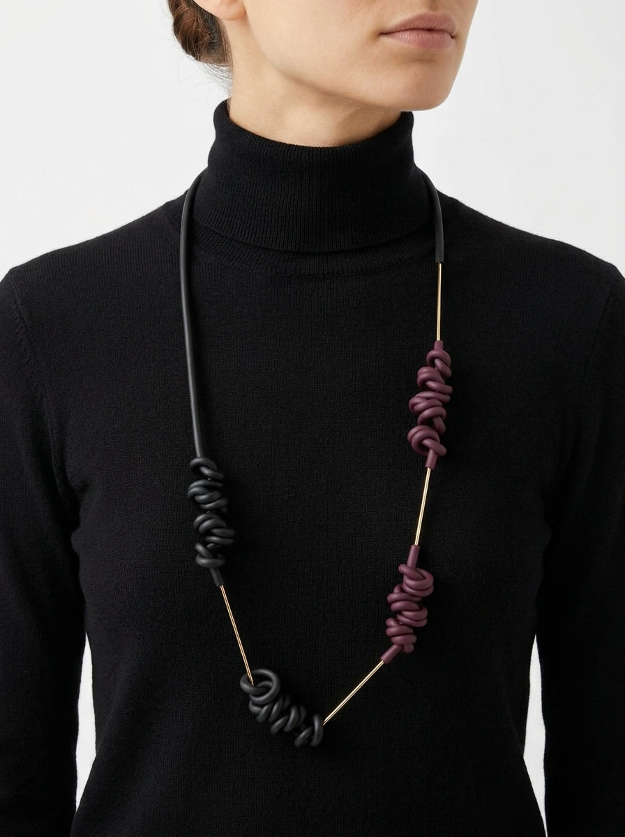 Collar Liviana Conti Deva Negro