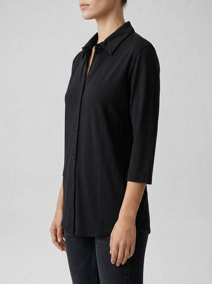 Camisa Majestic Filatures Negro