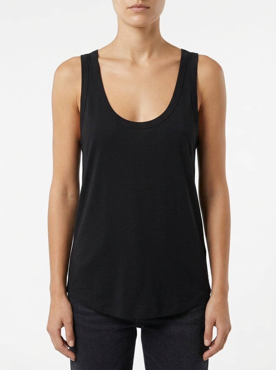 Camiseta Majestic Tirantes Negra
