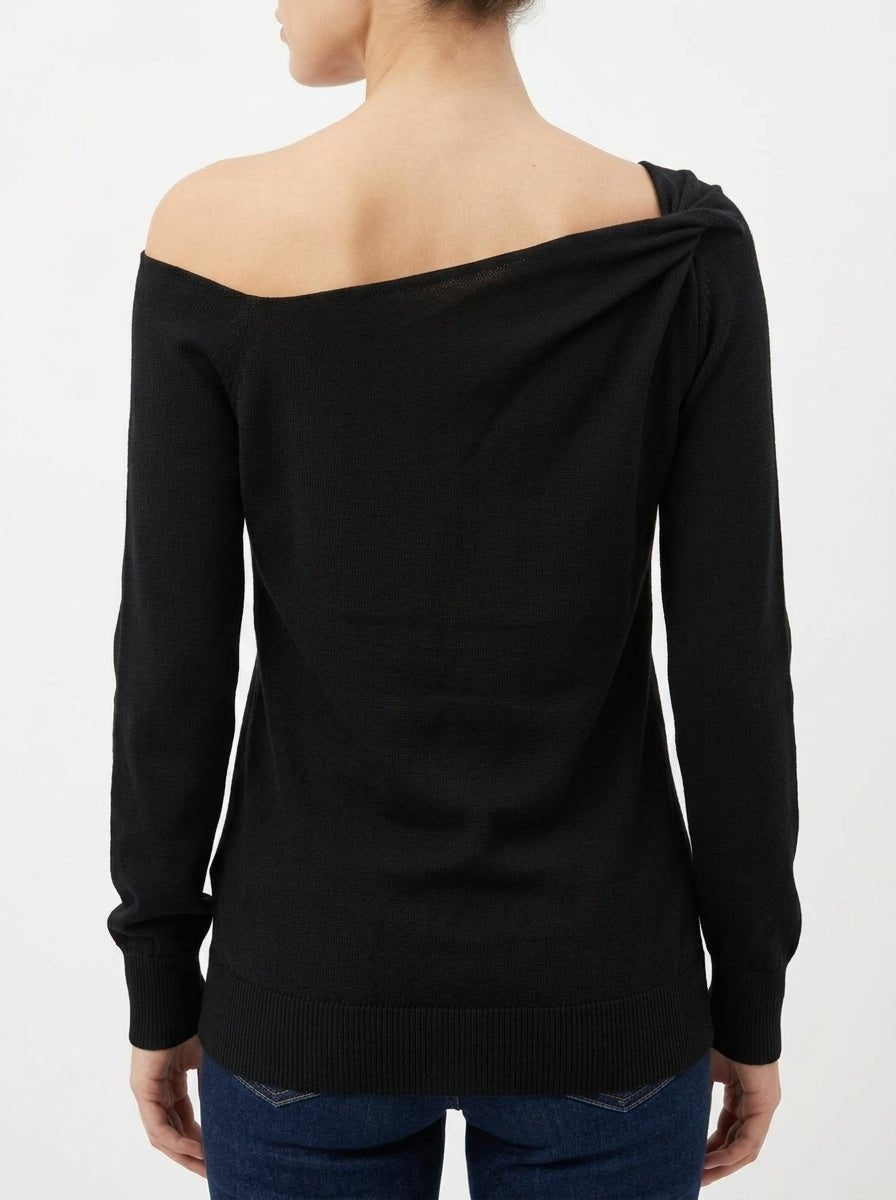 Jersey Floor Corte Negro