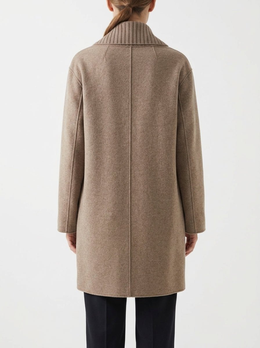 Chaquetón Rosso35 Lana Beige