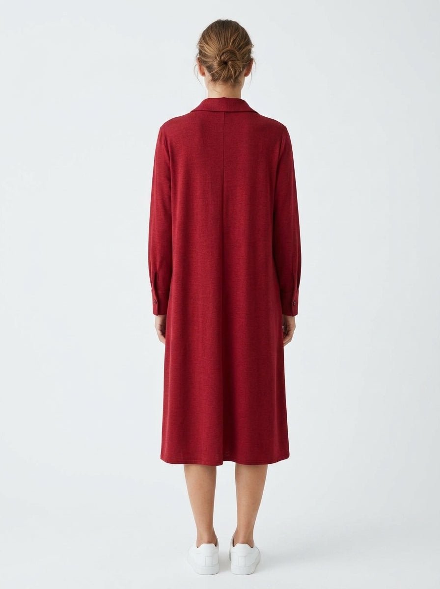 Vestido Rosso35 Camisero Rojo