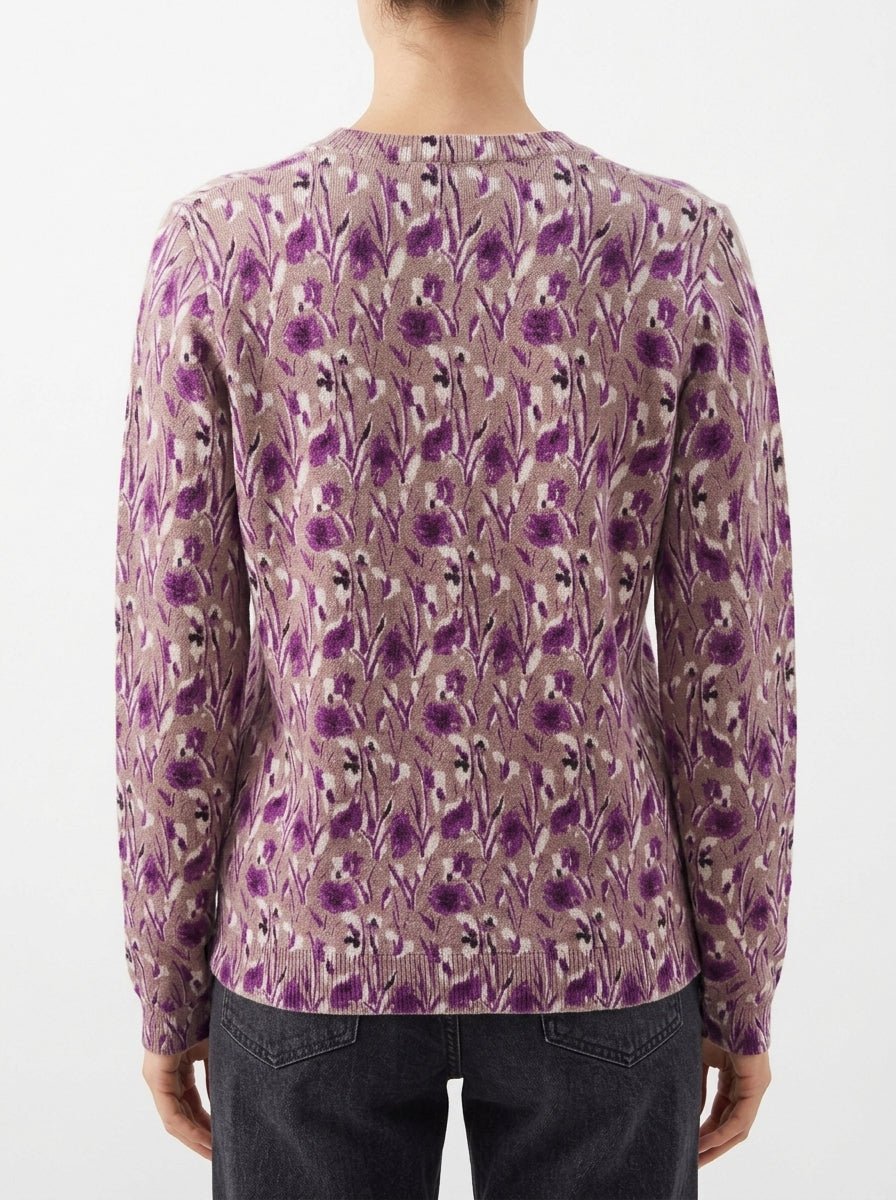 Cardigan In Bed With You Flores Beige