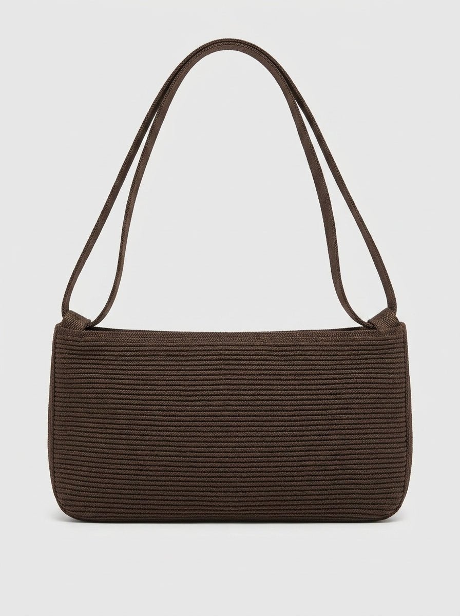 Bolso Ecoalf Tika Baguette Marrón Chocolate