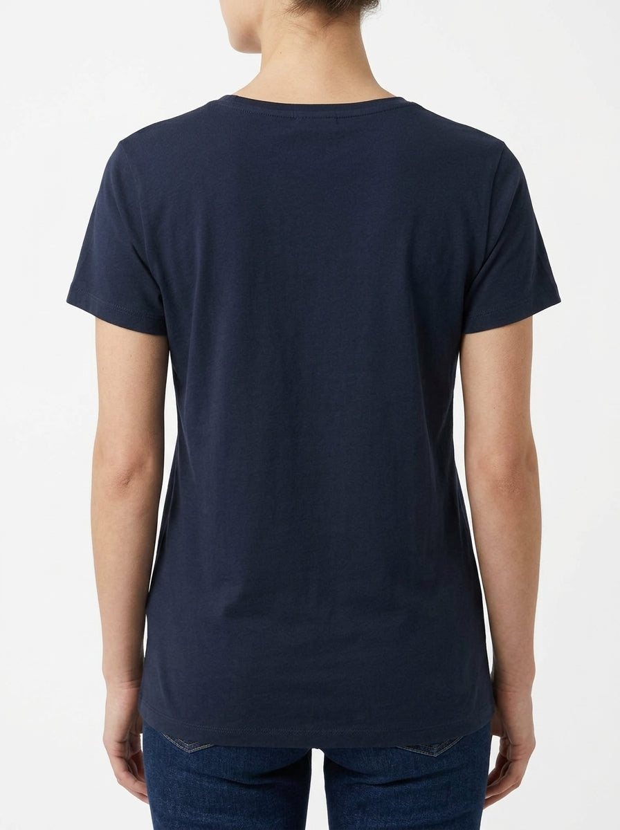 Camiseta Ecoalf Lake Azul Marino