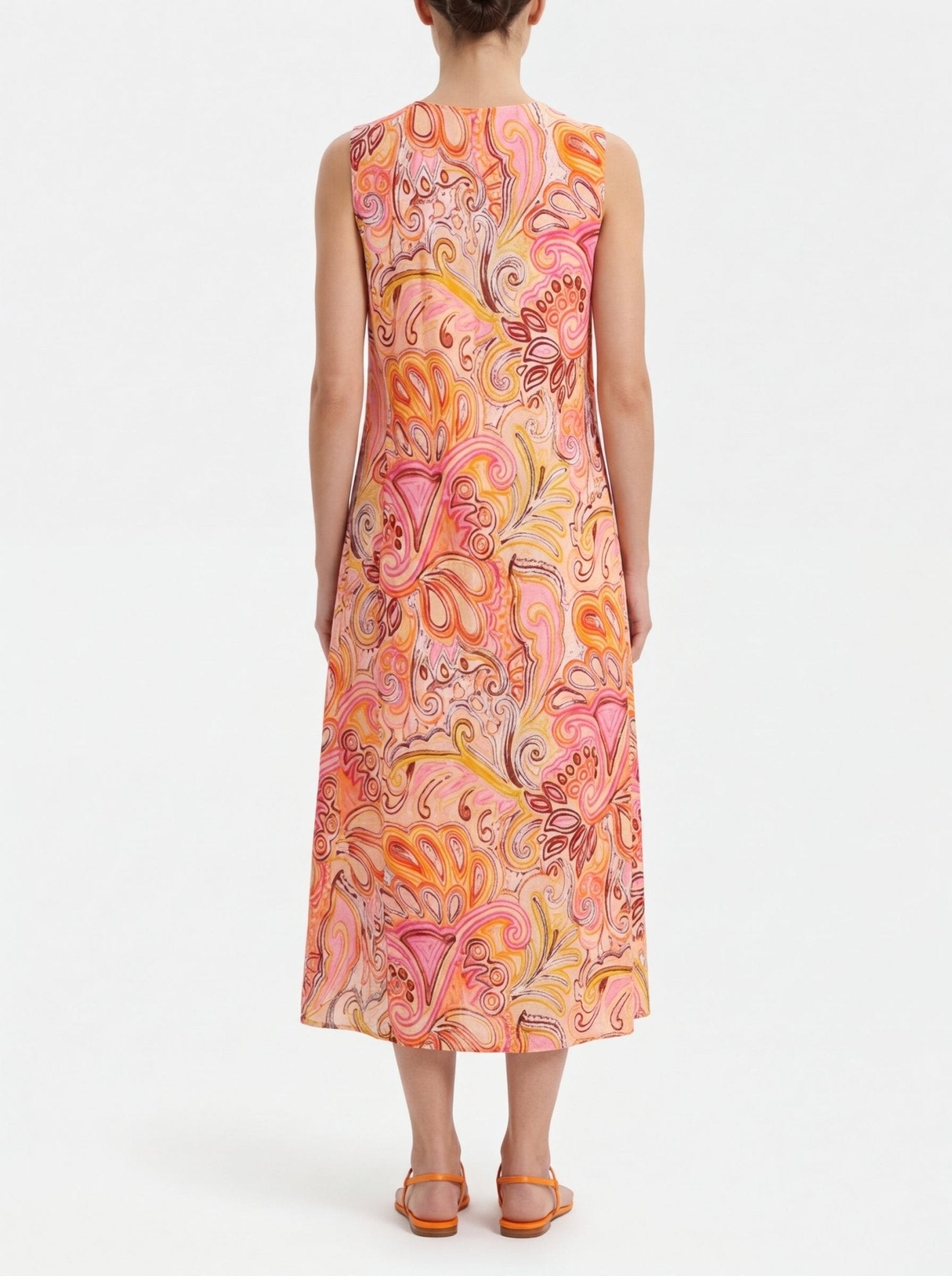 Vestido One Season Tommy Muscat Espiral Rosa