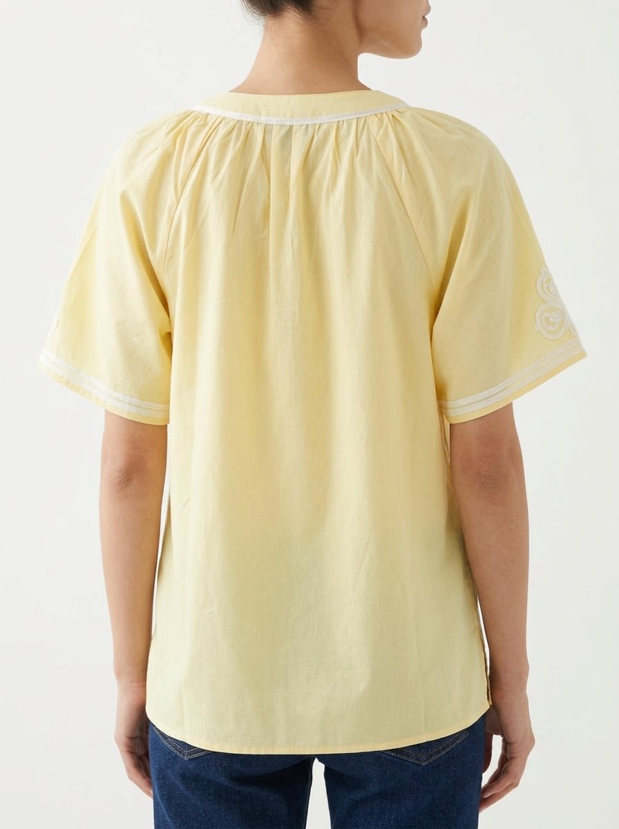 Blusa Rose And Rose FoxGlove Amarilla