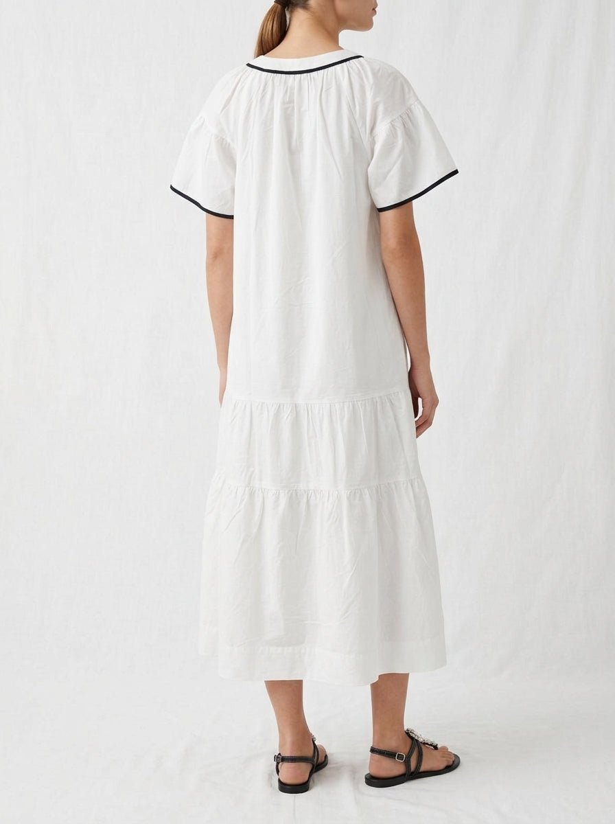 Vestido Rose And Rose Carnation Blanco
