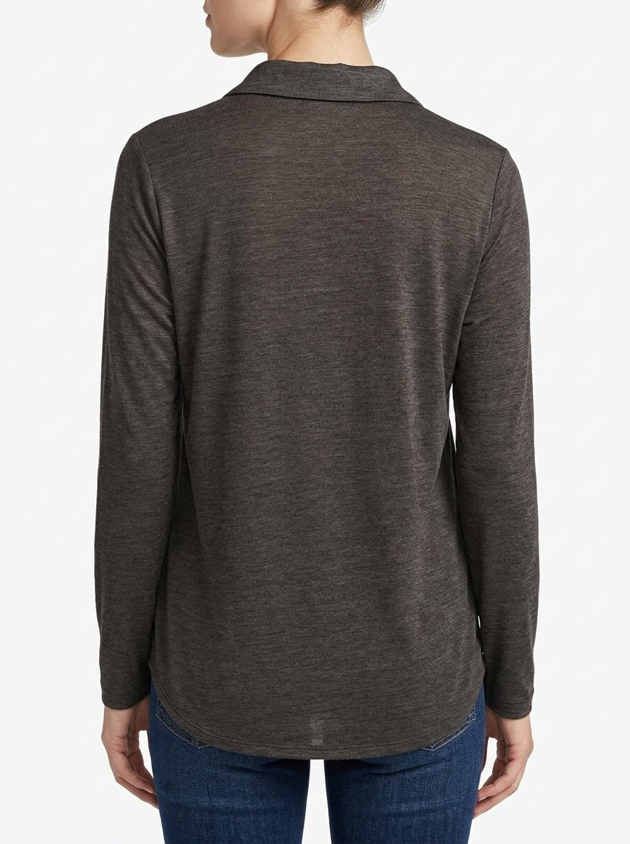 Whyci Milano Silk and Knit Shirt