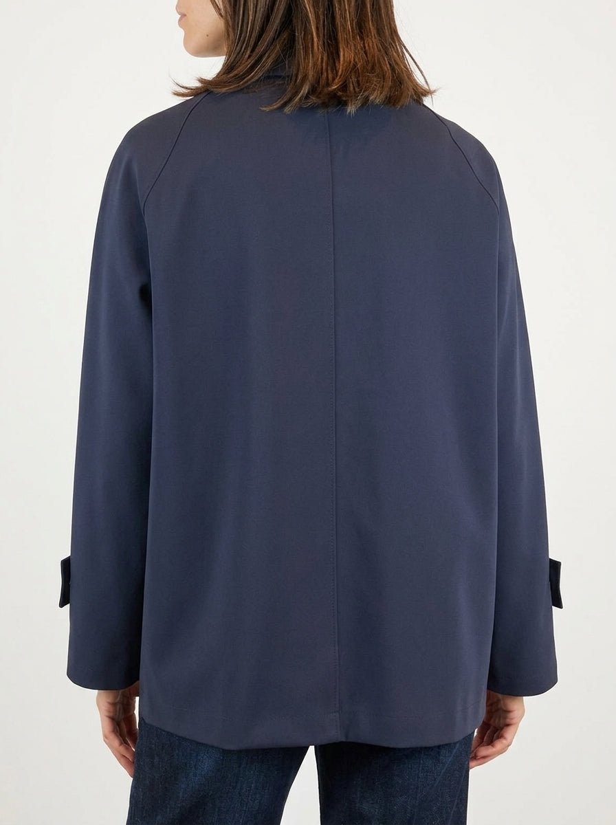 Giacca subacquea Harris Wharf London Raglan Blu scuro