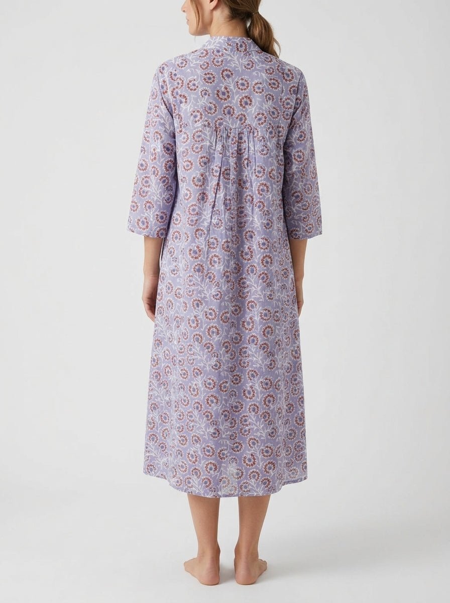 Zen Ethic Mia Eze Lilac Dress