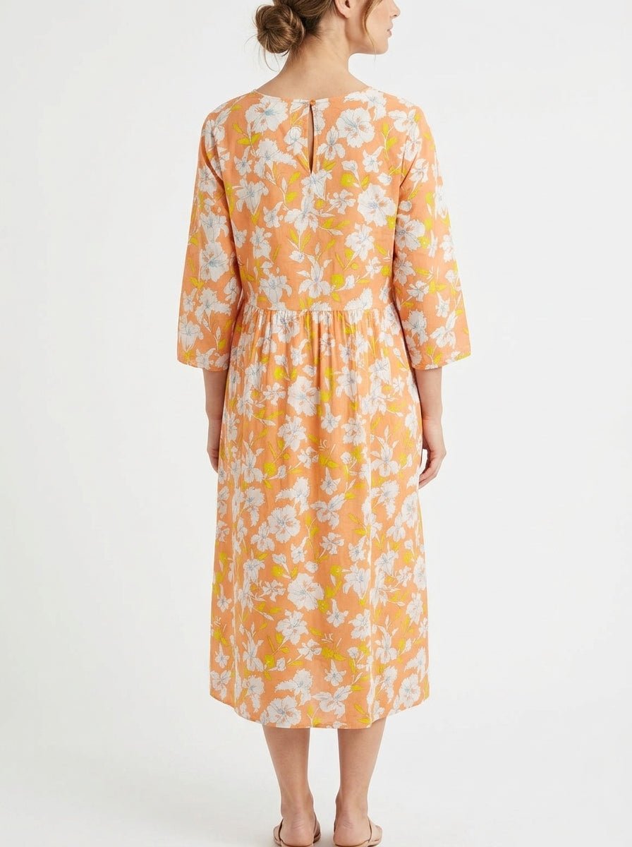 Robe Zen Ethic Rayol Rose Pêche