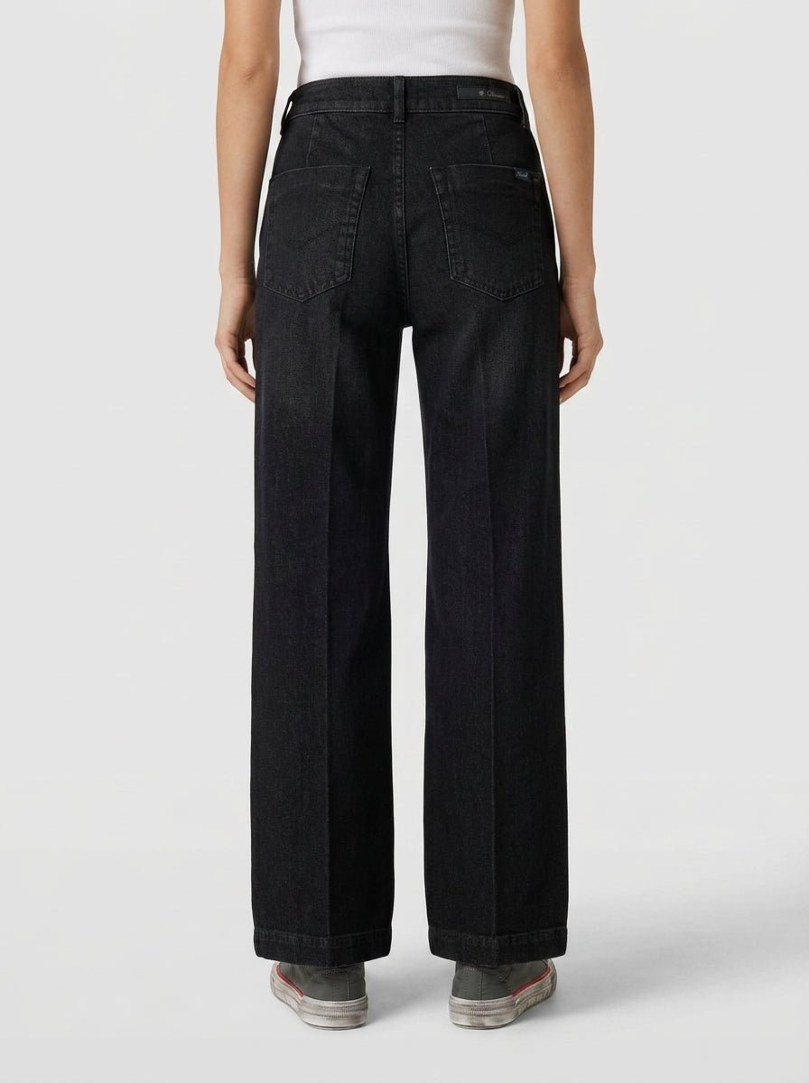 Jeans Cigala's Long Straight Chino Negro