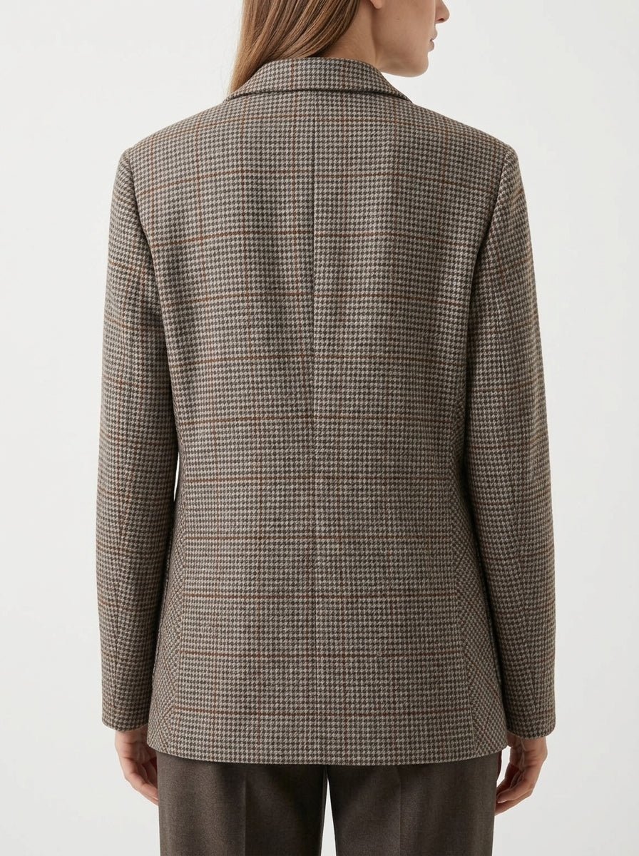 Blazer Harris Wharf London Loro Piana Pied de Poule Topo