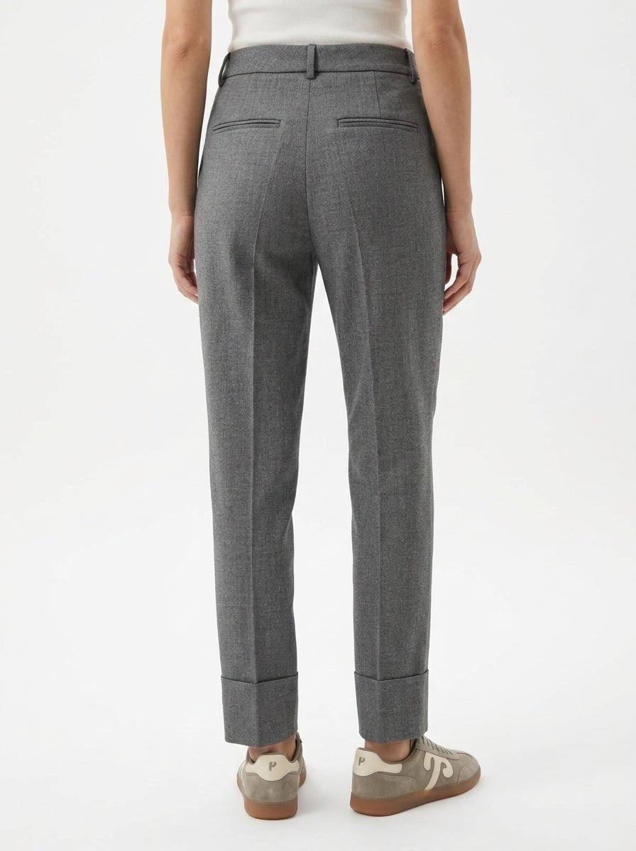 Pantalón AgoeFilo Via Emilia Gris Oscuro