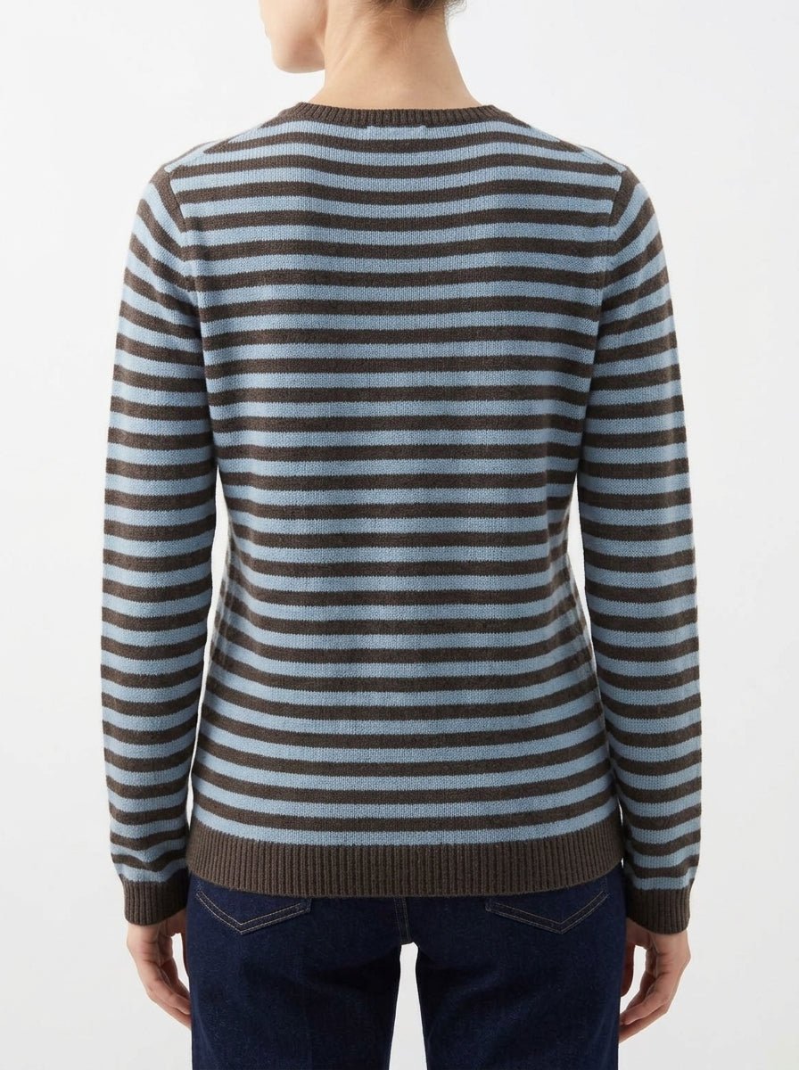 Jersey Alessandro Aste Simple Rigato Chocolate