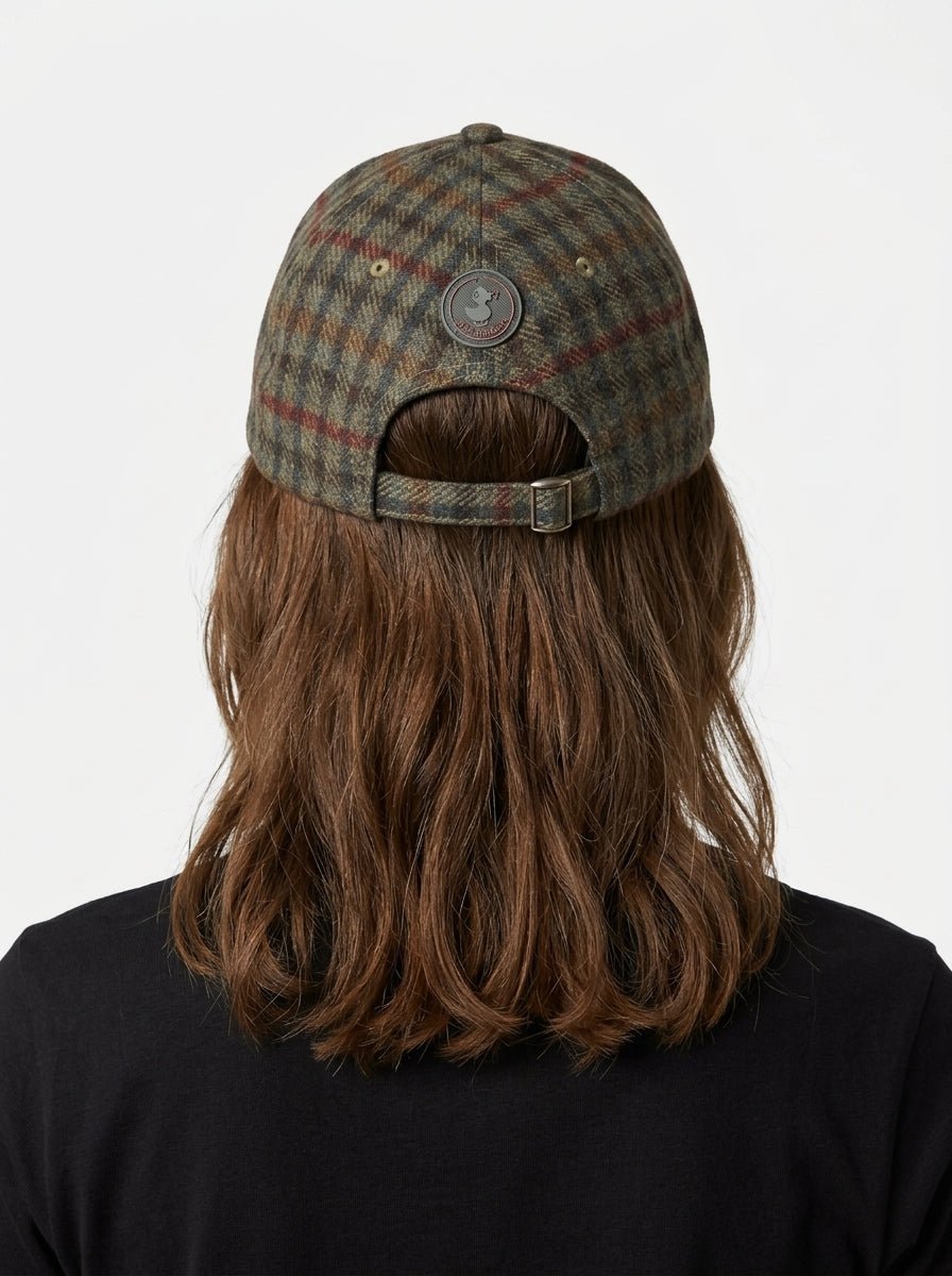 Gorra Save The Duck Janim Cuadros Verde