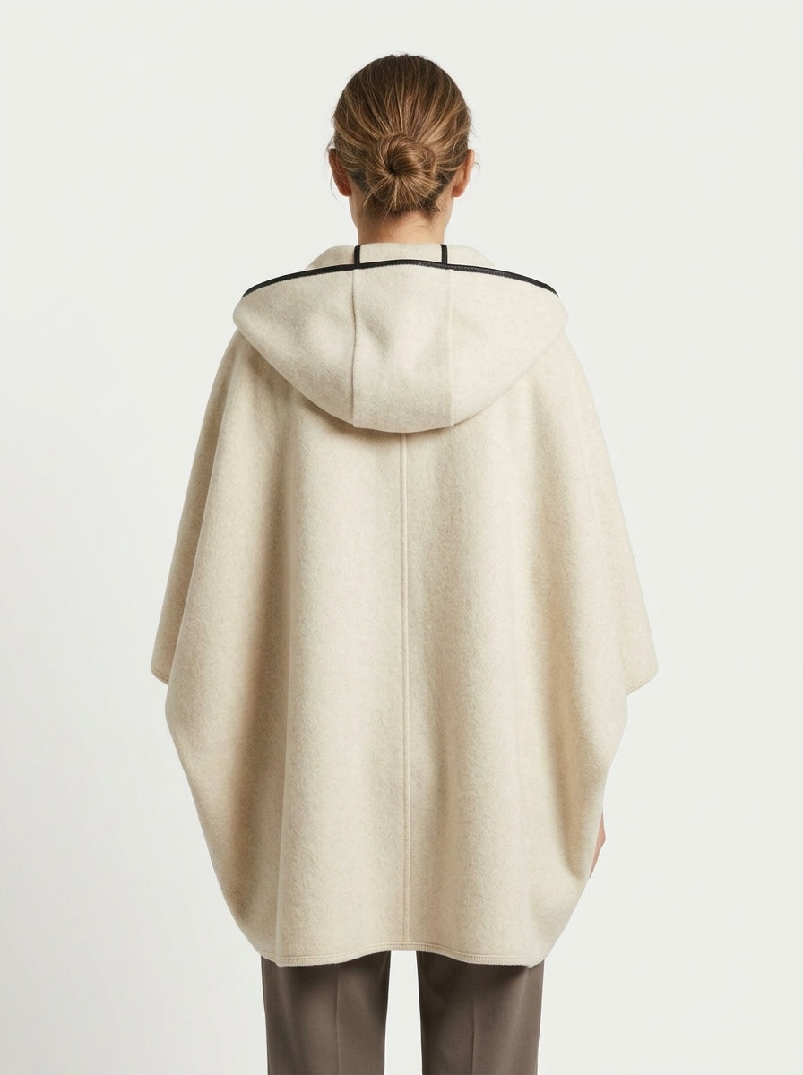 Capa La Couverture Look 11ES Crudo y Gris Flecos