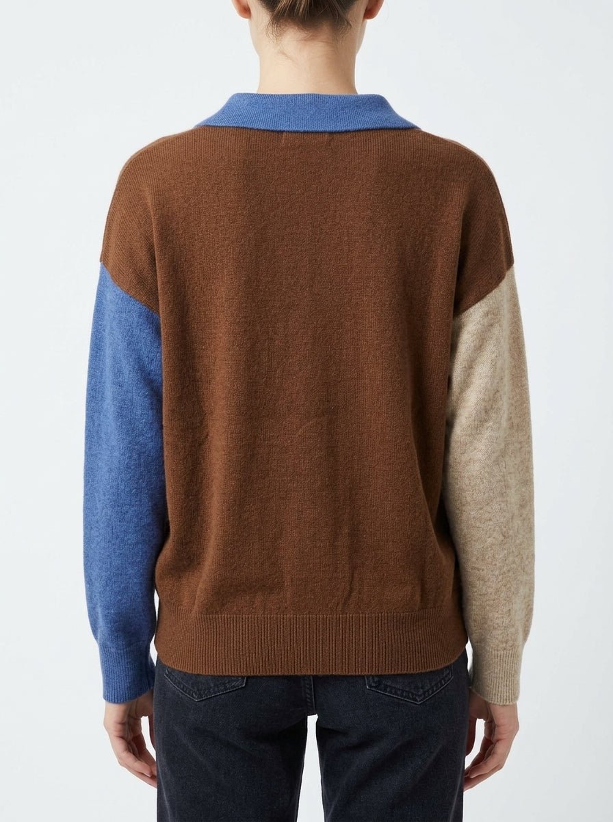 Cardigan Absolut Cashmere Majura Tabaco