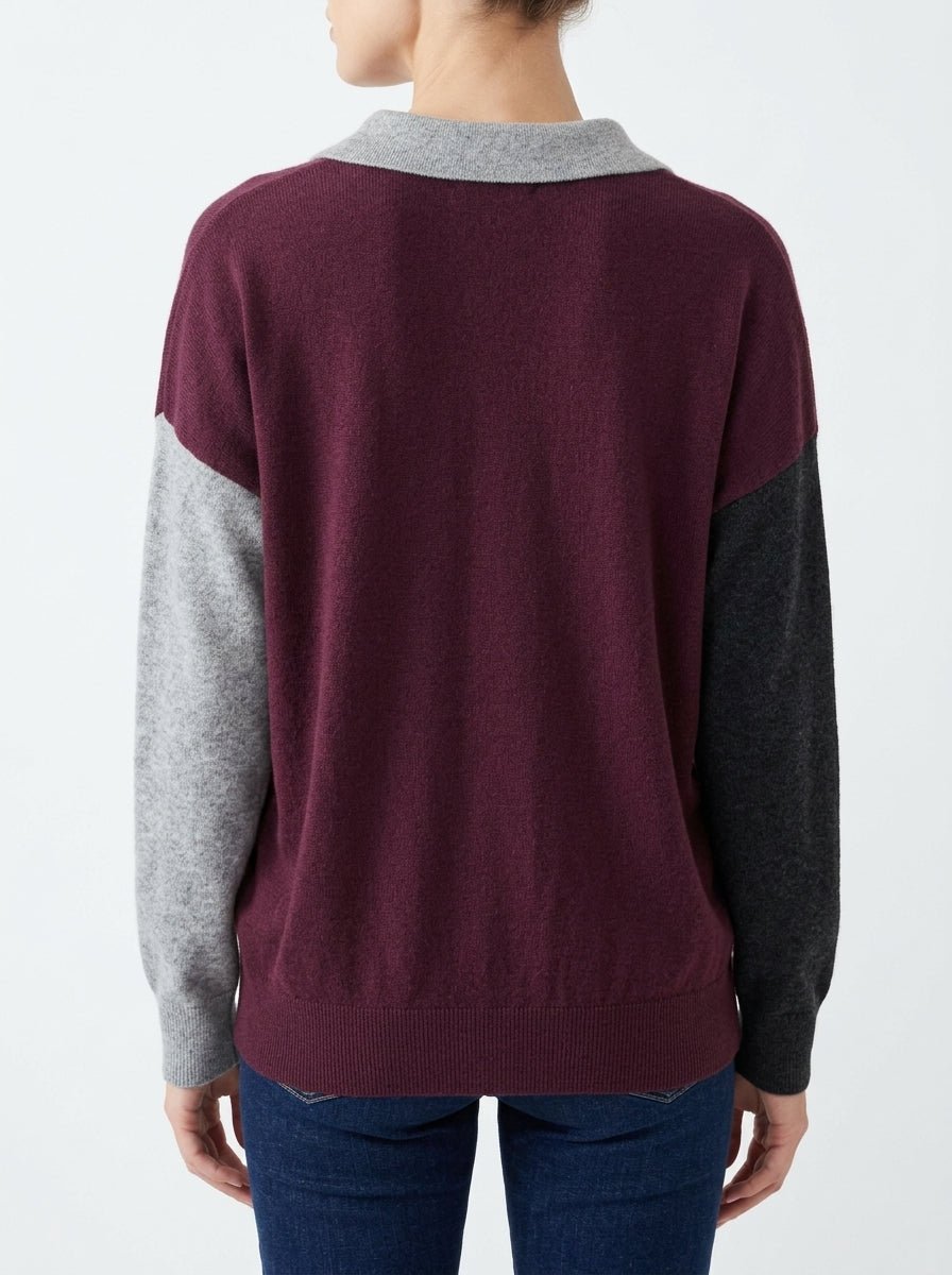 Cardigan Absolut Cashmere Majura Malva