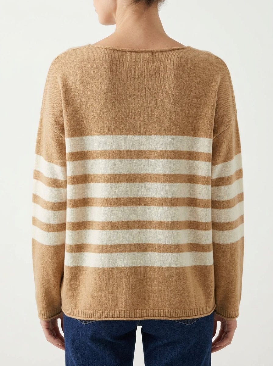 Jersey B-YU Rayas Beige