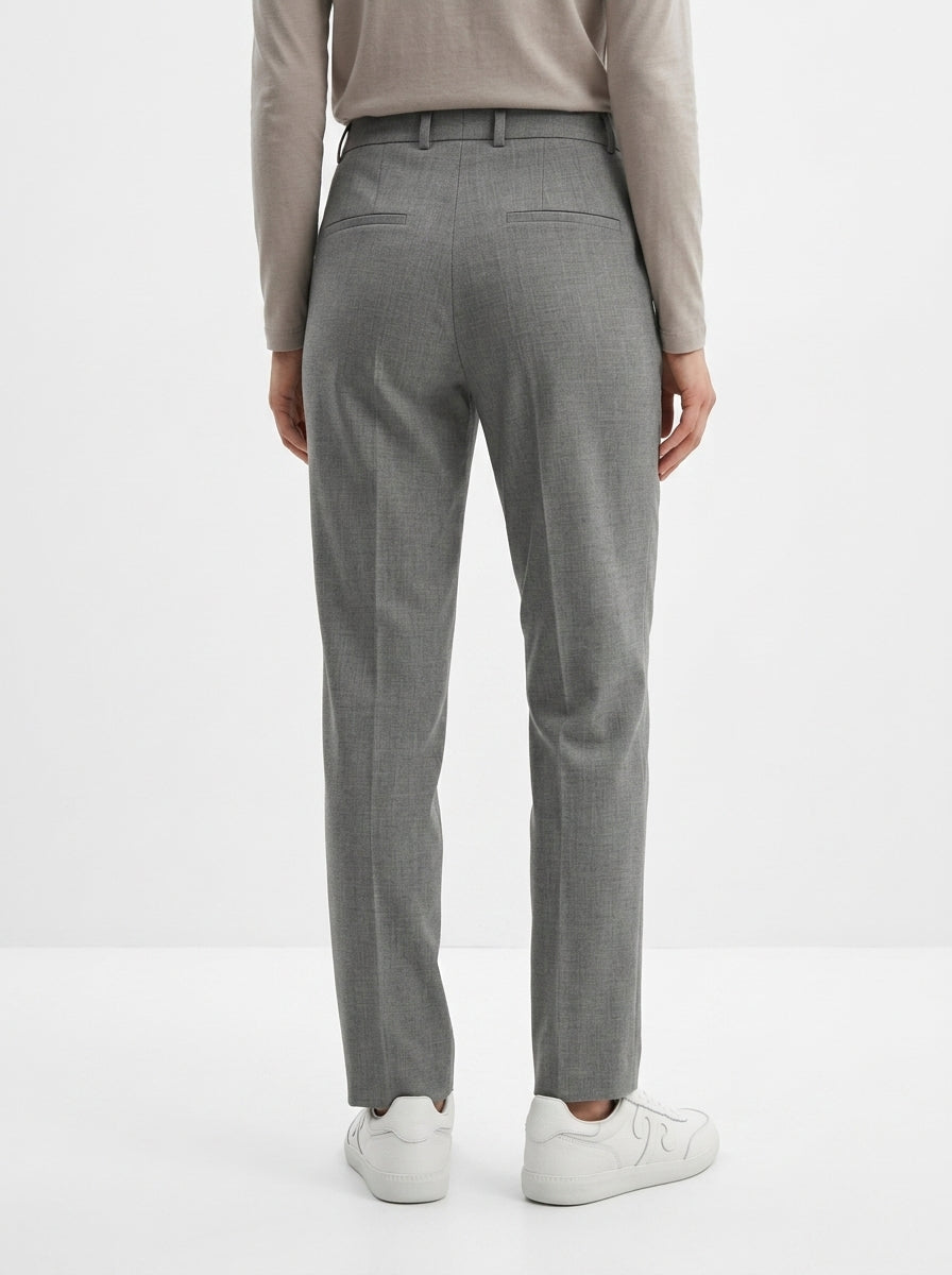 Pantalon Cambio Krystal Flap Gris Claro