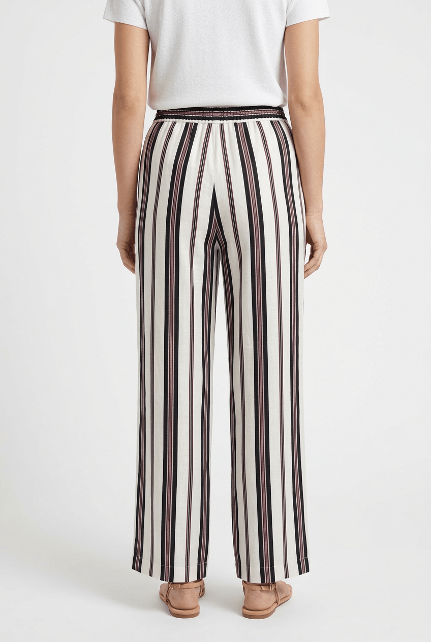 Pantalon Diega Portorico Rayas Crudo