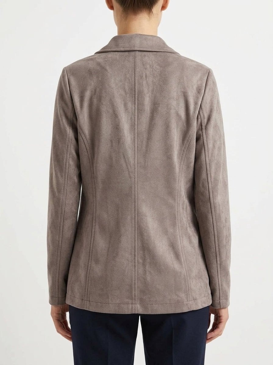 Blazer Majestic Filatures Terciopelo Vison