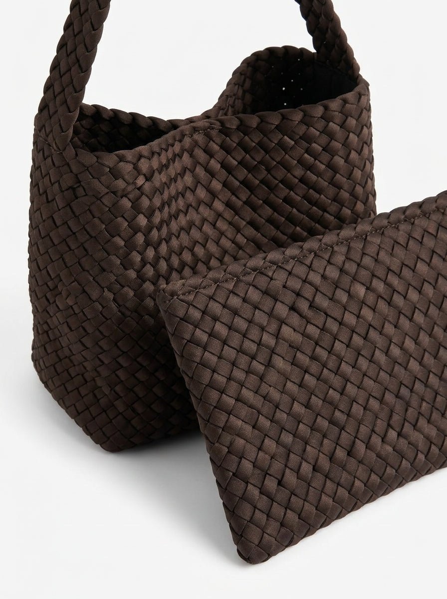 Bolso Naghedi Nomad Hobo Medium Chocolate