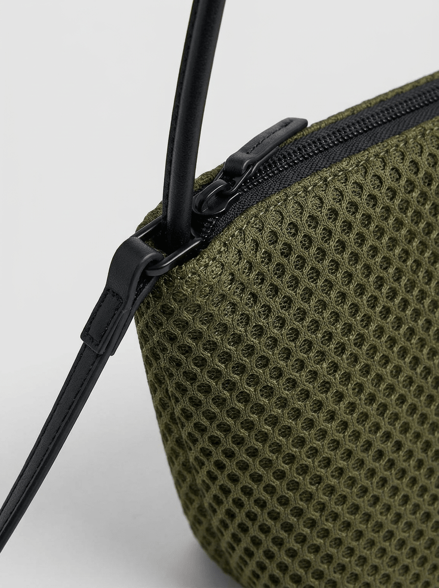 Bolso In·Zu Mouse M Up Verde Caqui