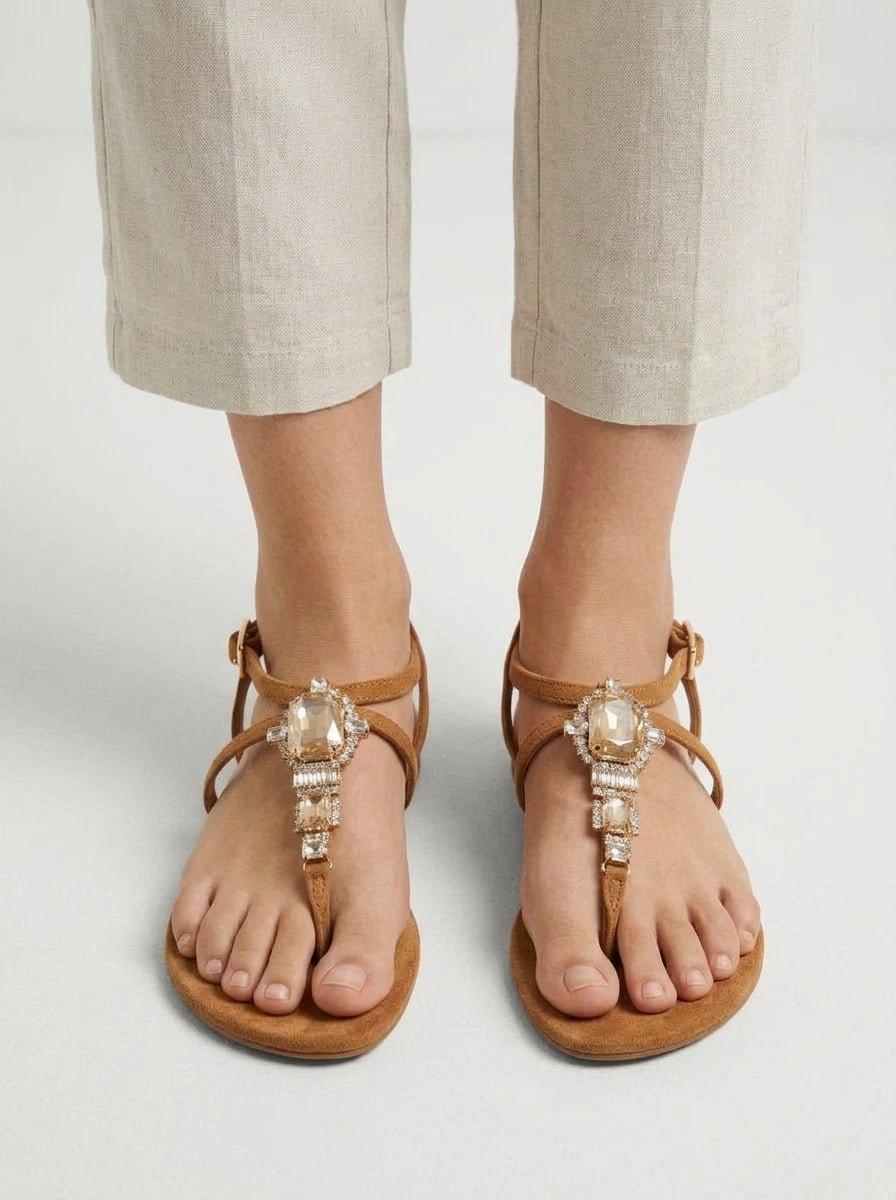 Sandalias Le Capresi Pam/26 Camel