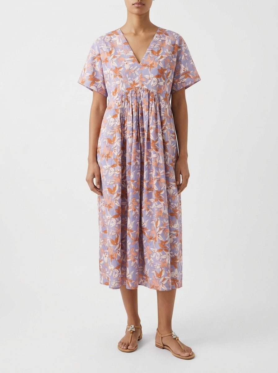 Zen Ethic Nuala Figuieres Lilac Dress