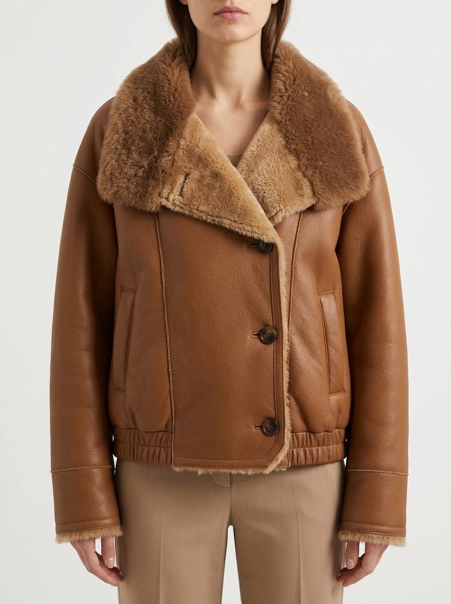 Chaqueta VLab Story Camel