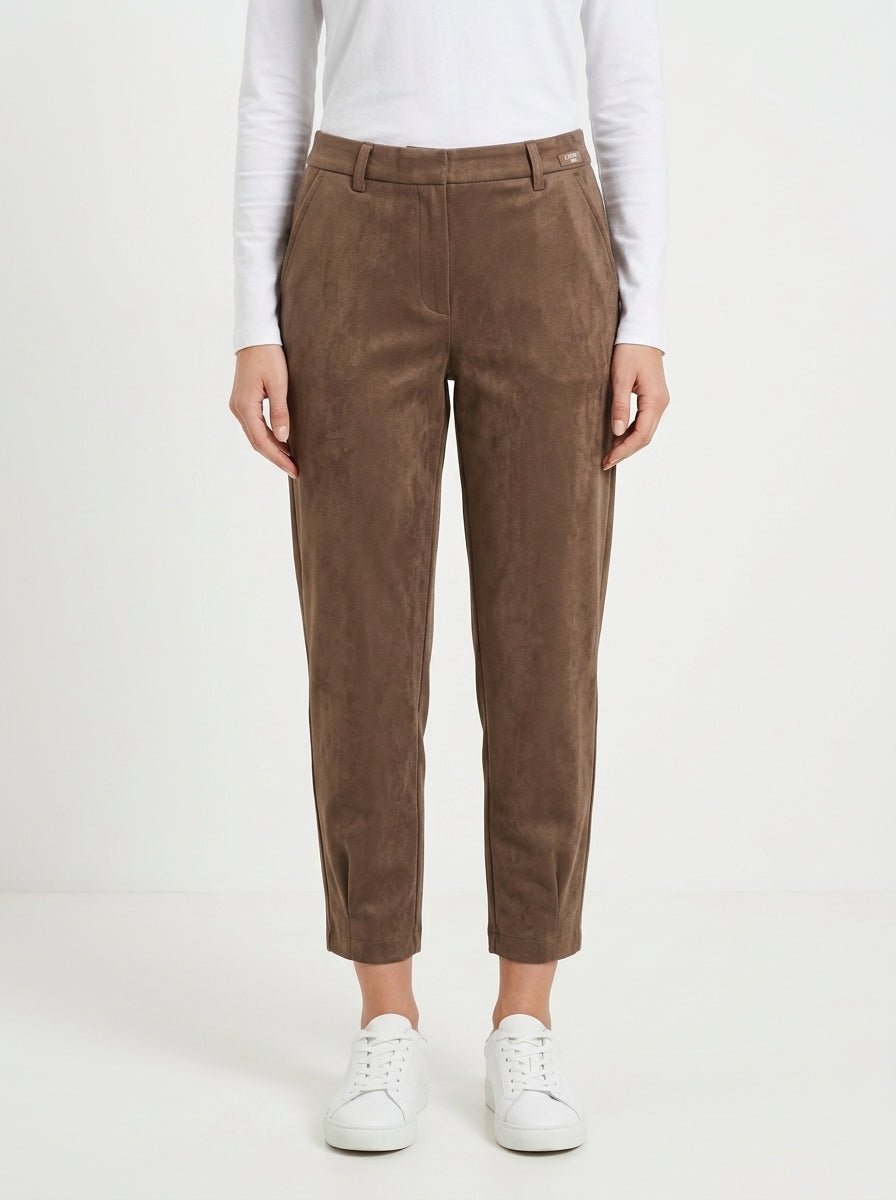 Pantaloni di cambio marrone Odelia