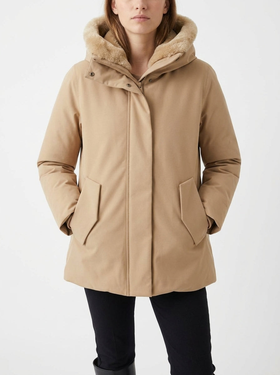 Save The Duck Parka Solana Camel