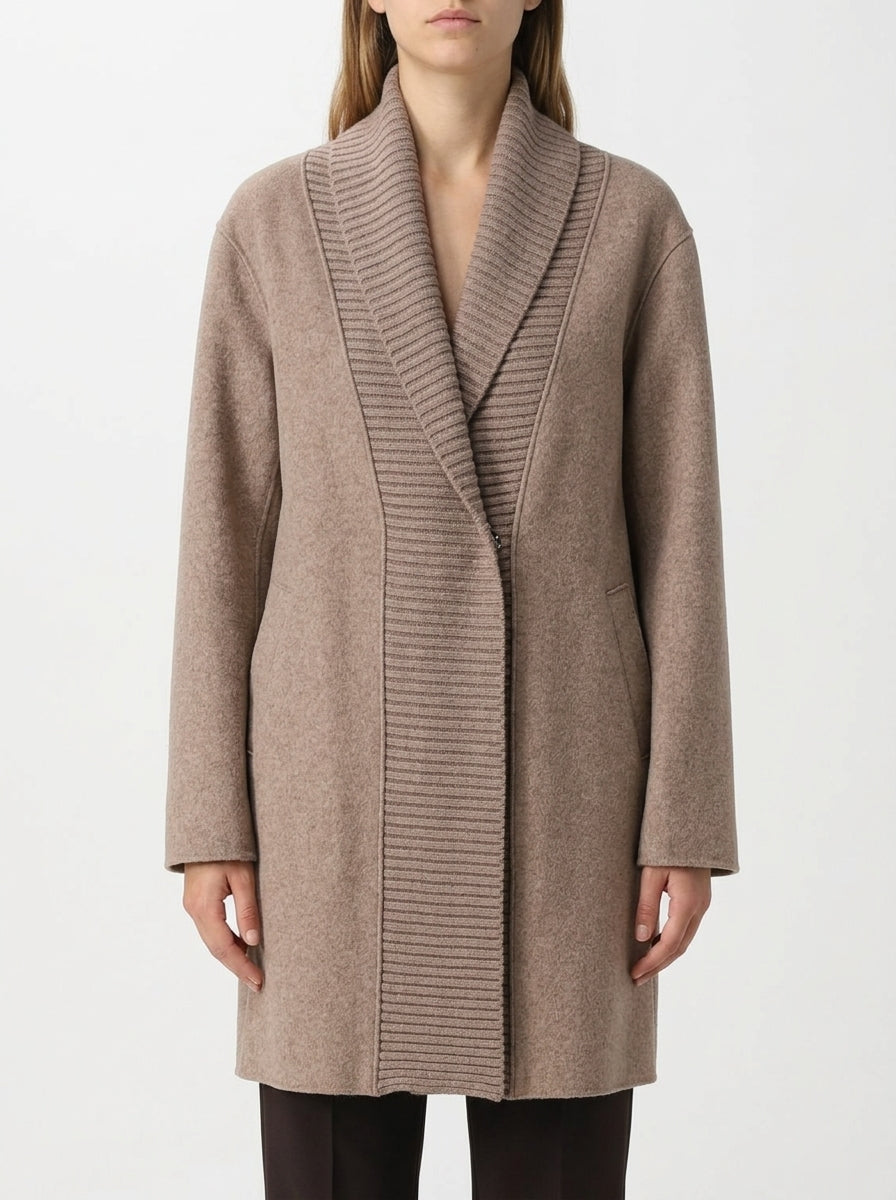 Chaquetón Rosso35 Lana Beige