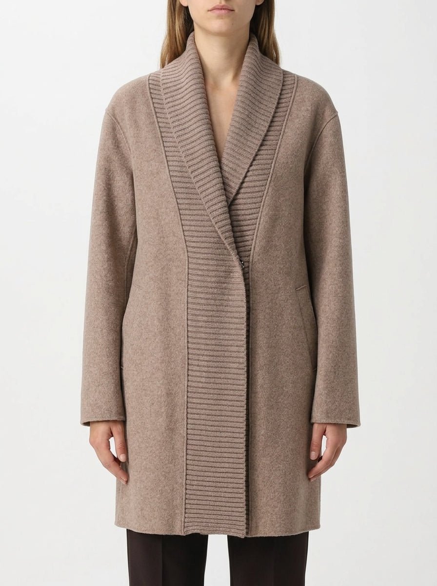 Chaquetón Rosso35 Lana Beige