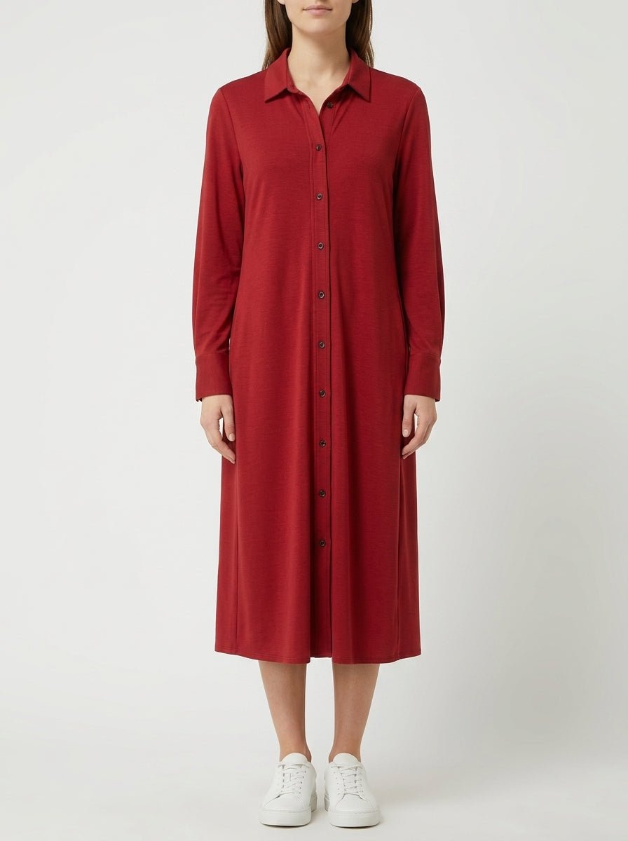 Vestido Rosso35 Camisero Rojo