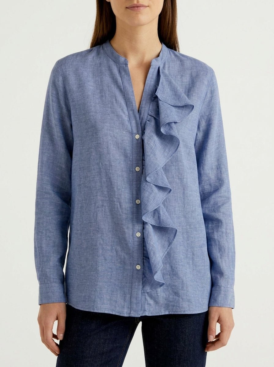 Camisa Diega Cendia Azul