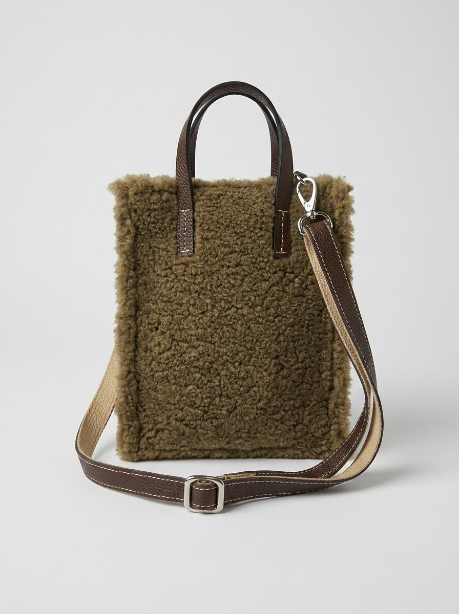 Bolso Kassiopea Mini Umiltá Montone Corteccia