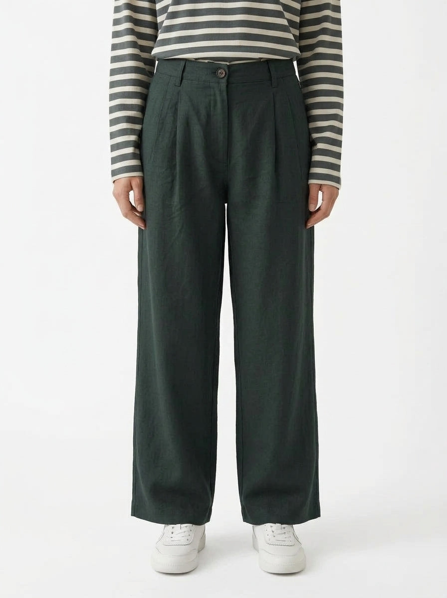 Pantalón Ecoalf Miel Ten Cot Verde