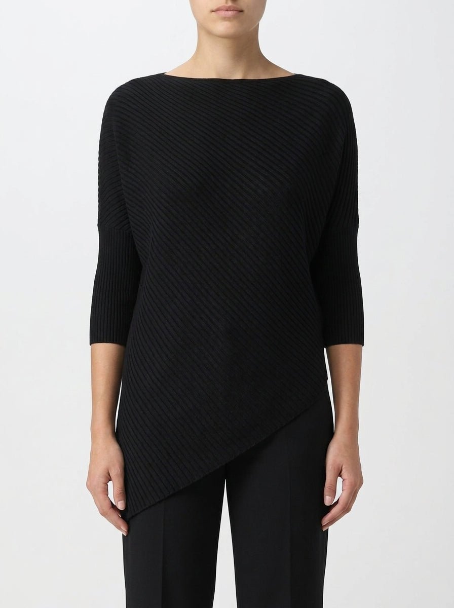 Jersey Paisie Asimetrico Negro