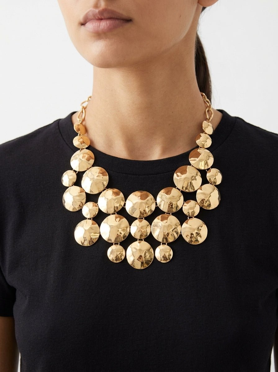 Liviana Conti Collier Cercles Dorés