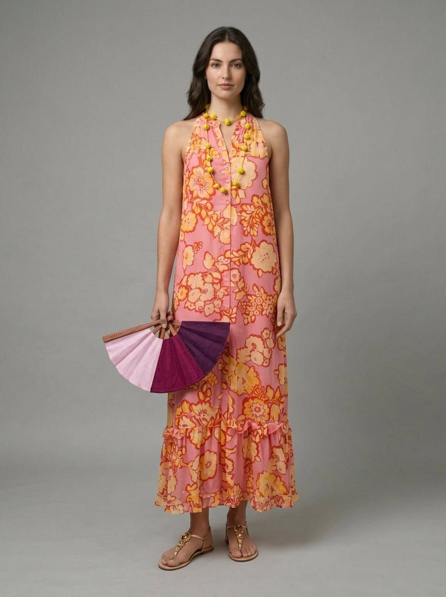 Vestido One Season Molly Coral Bay Rosa