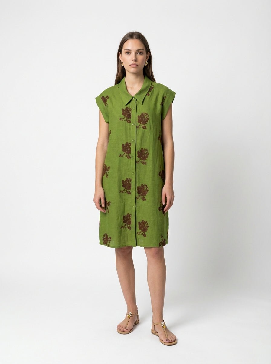 Vestido Camisero Justmine Bordado