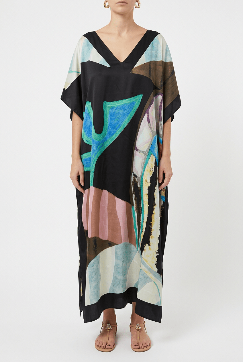 Cafcan Barbieri Imprimé Géométrique Multicolore