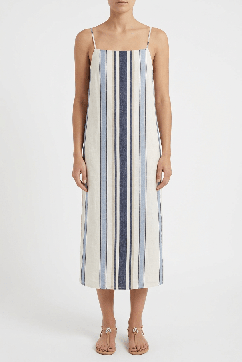 Vestido Diega Rifta Azul