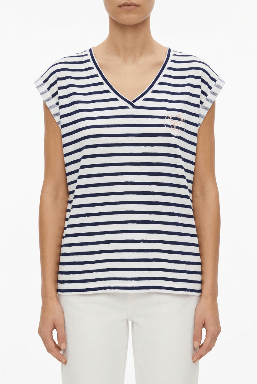 Camiseta Absolut Cashmere Suzie Fancy Rayas