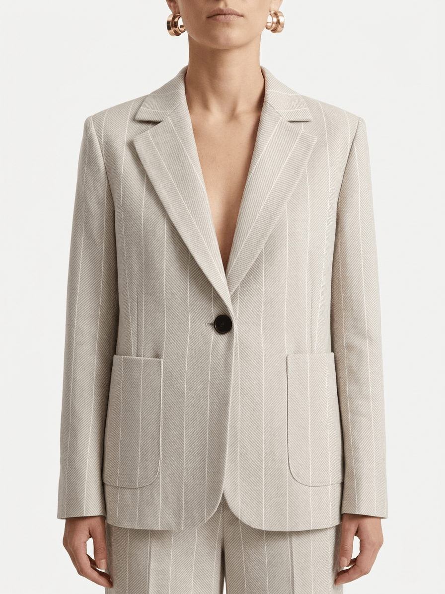 Blazer Agoefilo Raya Beige