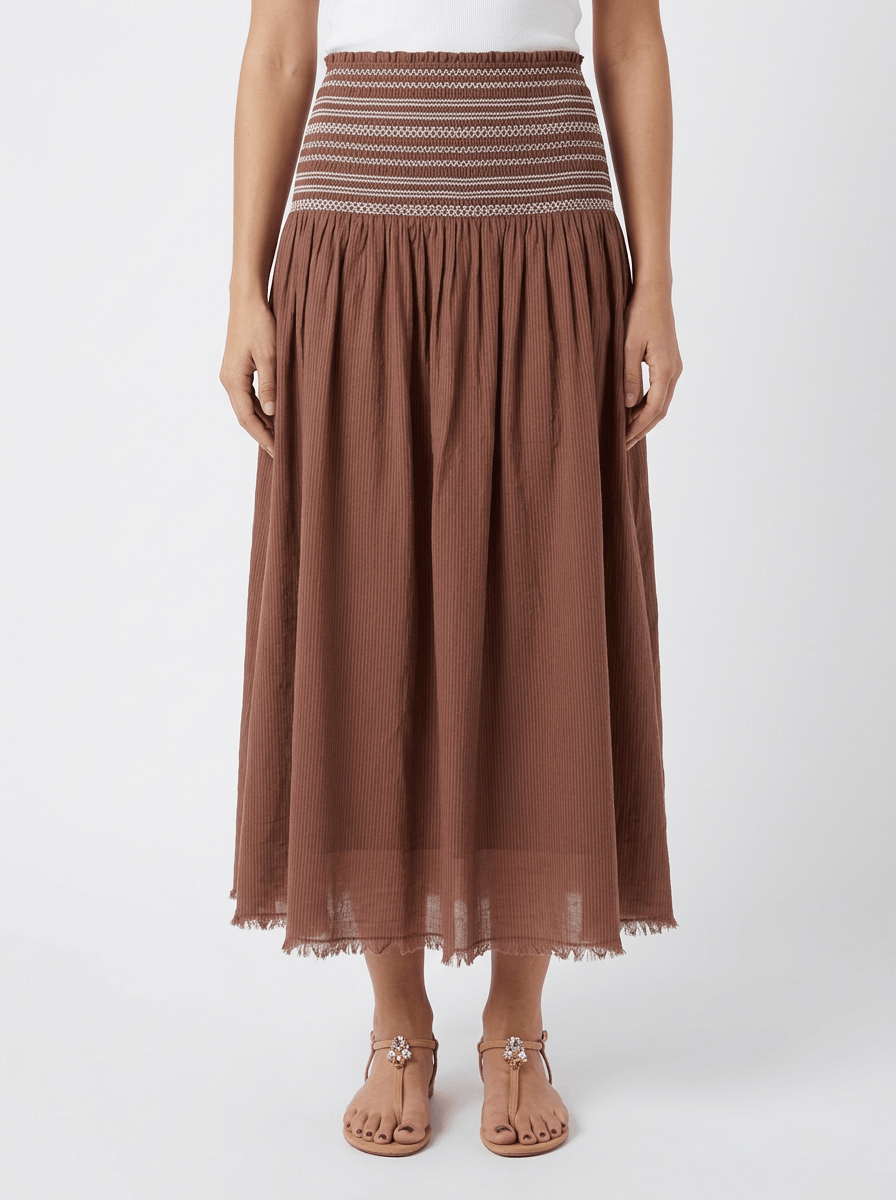 Falda Hod Aurore Marrón